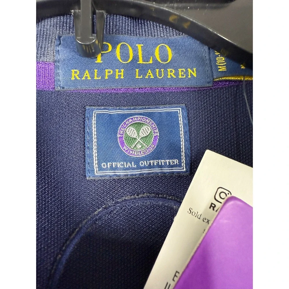 Ralph Lauren Wimbledon Ball Boy The Championships Big Pony Boys M (10-12) NEW